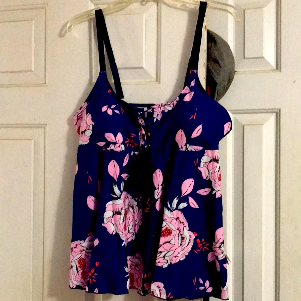 Plus size two piece swimsuit